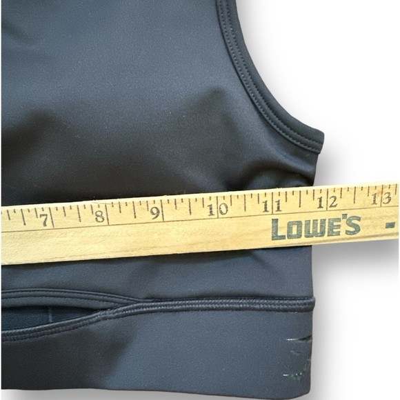 GymShark Black Sports Bra Women's Exo Fit Training Sports Bra Size Small - Picture 4 of 12